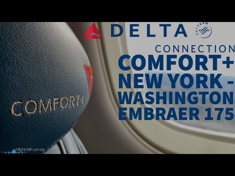 Delta Connection | Embraer E175 Comfort+ | JFK ➡️ IAD