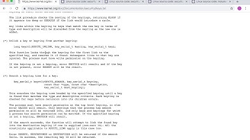 keyring subsystem #3 - more keyctl commands
