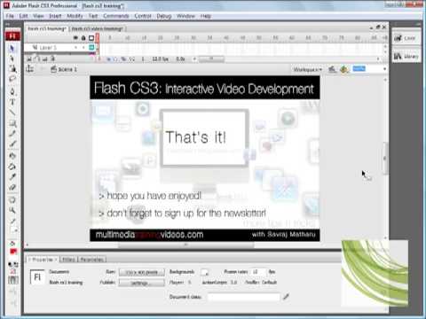22 Flash CS3 Interactive Video Development