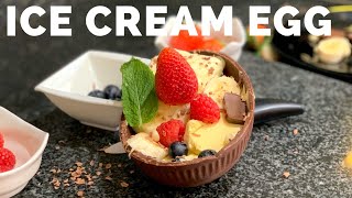 Ice Egg | Ice Cream Chocolate Egg | Easter Dessert Design Idea