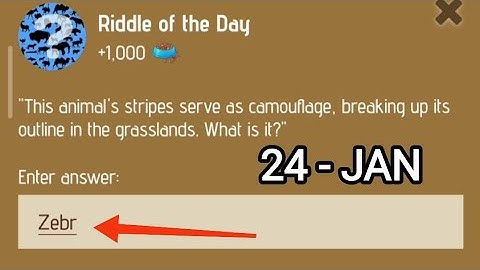 Zoo Ridde of The Day 24 January | Today Zoo Riddle Of The Day | Zoo Question Answer | AGP #2