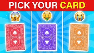 Pick A Card! | 1 Good 1 Better and 1 Bad | Choose One Lucky Card