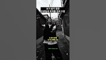 보기 쉽지 않은 조광일과 호미들 친의 조합 
