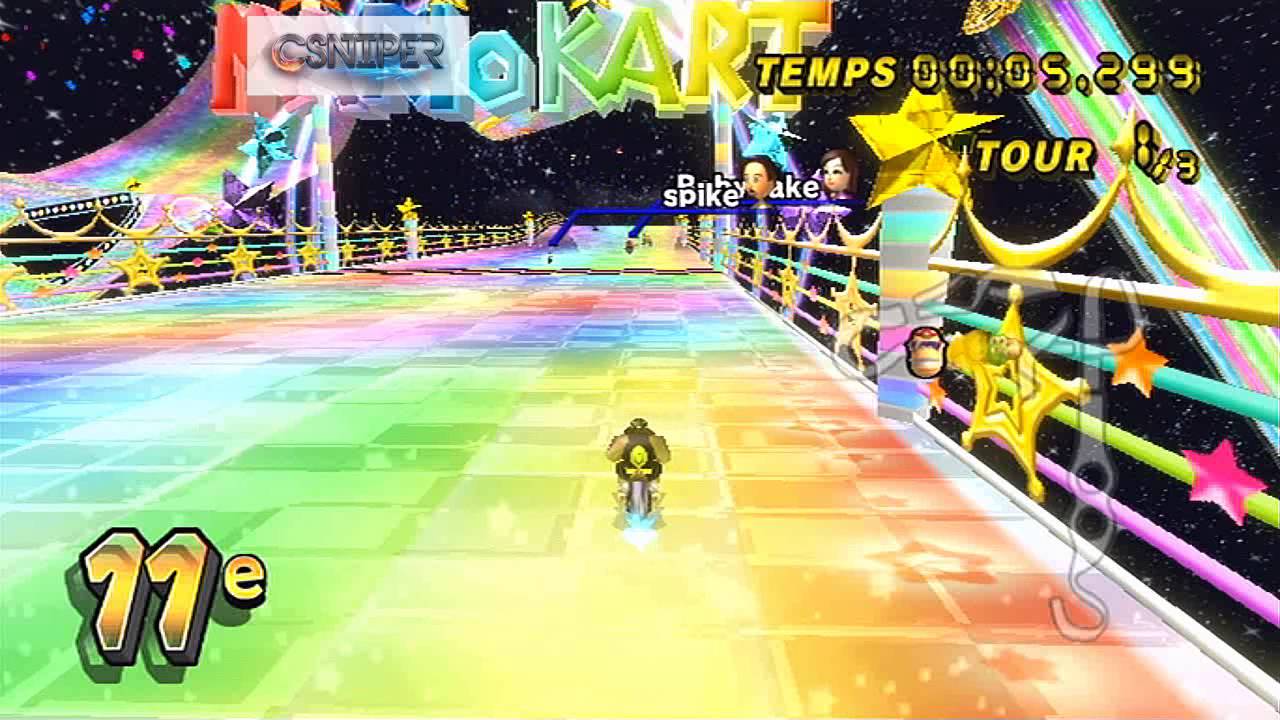 MKWII] CSniper against Hackers in WW by CSniper [HD]