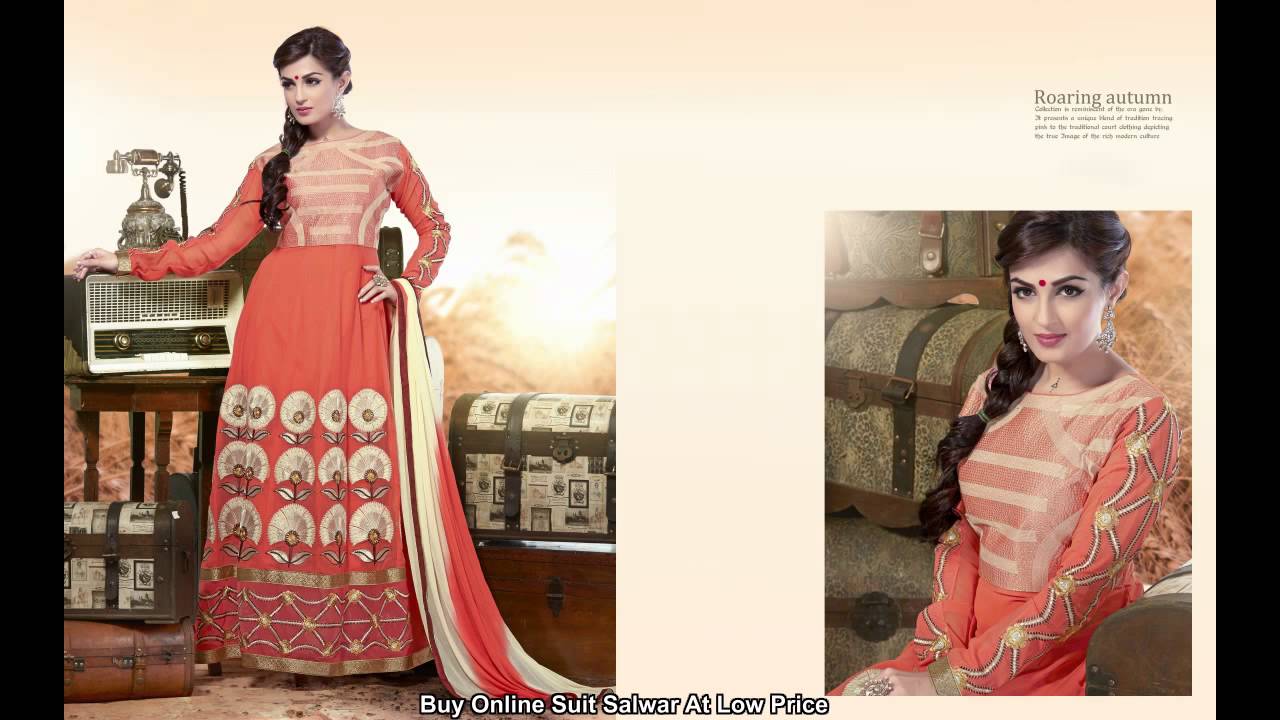Kalidar long anarkali suit graceful appearance