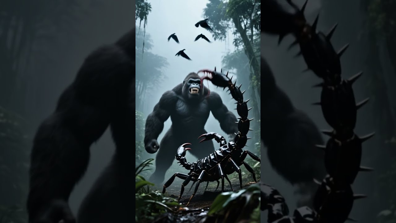 King Kong Epic Animal Fight In The Deep Jungle 