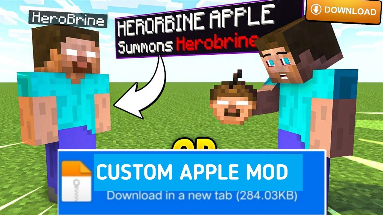@ProBoiz95 Download Custom Apples mod for Minecraft pe 1.19 | Custom ...