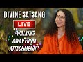 Divine satsang live with pujya sadhviji  7 march 2024  satsang garden at parmarth niketan
