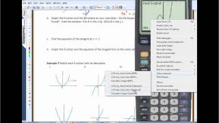 Math 1210 Sec. 2.8 Part 2 - The Derivative as a Function
