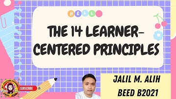 The 14 learner-centered principles