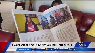 Gun violence memorial project