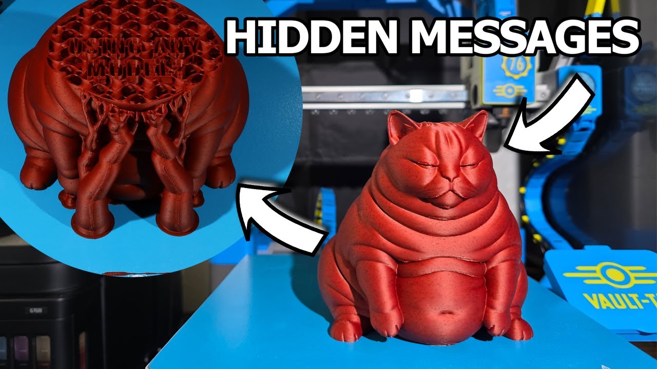 How to hide audio-synced messages inside your 3D models