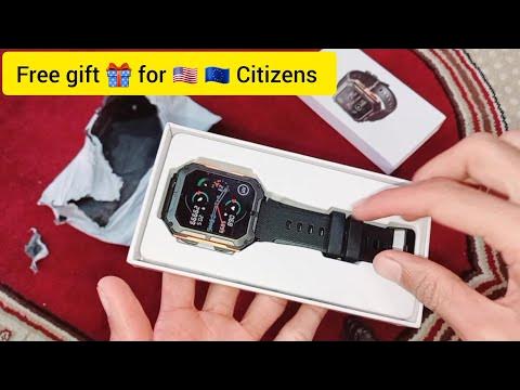 Rugged Smartwatch C20 pro - YouTube