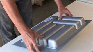 Fitting your cutlery Tray from kitezi.com.au