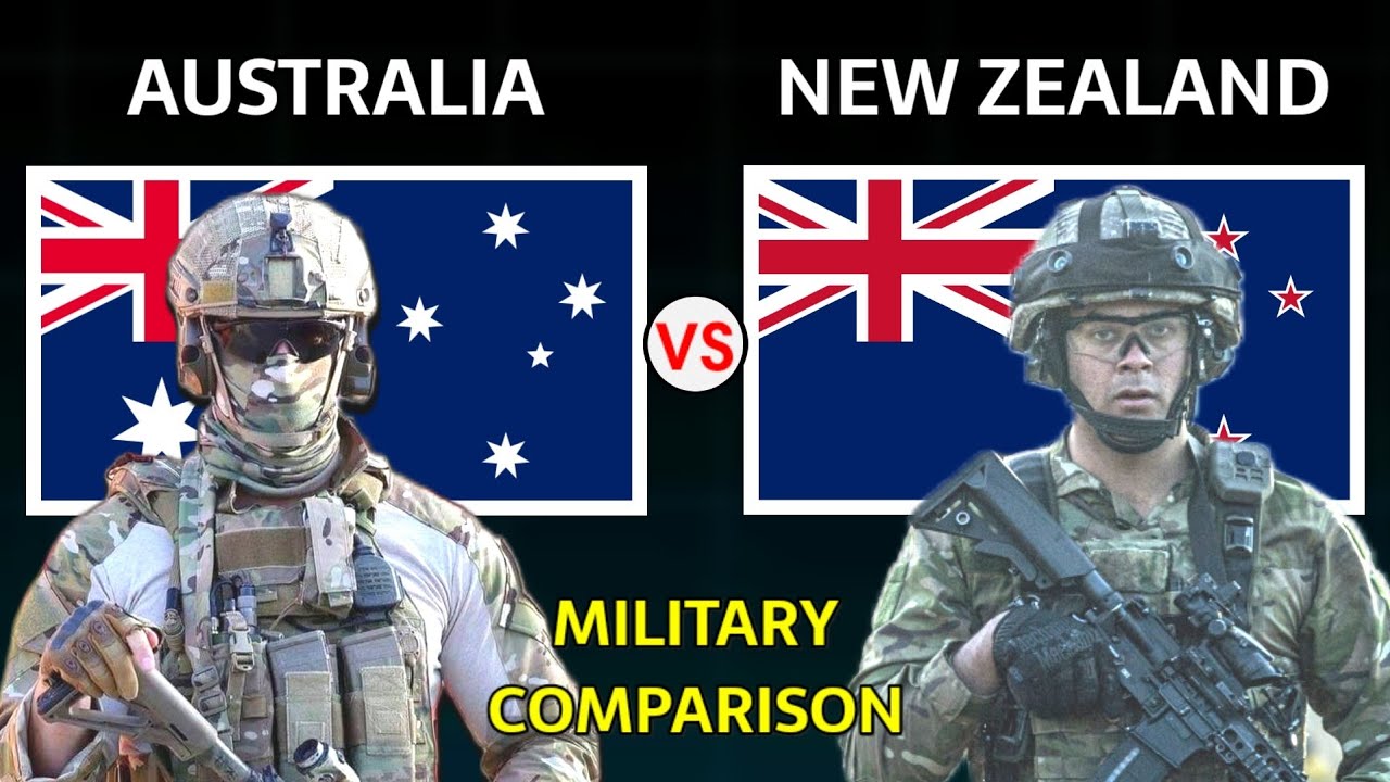 Сравнение военной мощи Австралии и Новой Зеландии в 2025 году