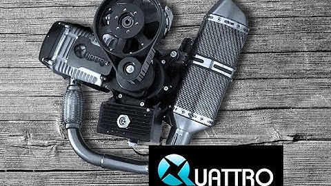 Eos Quattro 4-stroke paramotor engine testing