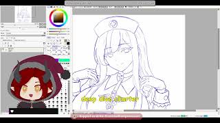 VTuber Lore Illustration Part 32: Outer Jacket FINISHED & Final Clothing Fixes! 🎙️🚀