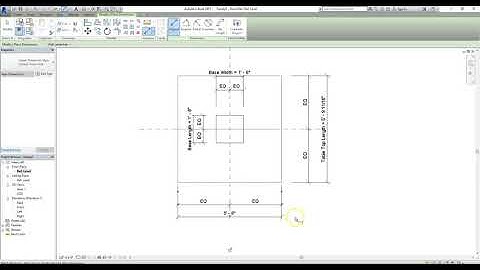 Revit Lesson 14 - Components And Building A Table Top