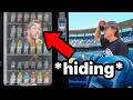 Extreme Hide & Seek in MLB Stadium!