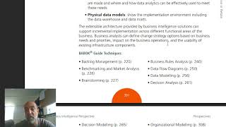 Business Analysis BABOK Guide 11.2 Business Intelligence Perspective Pt 2