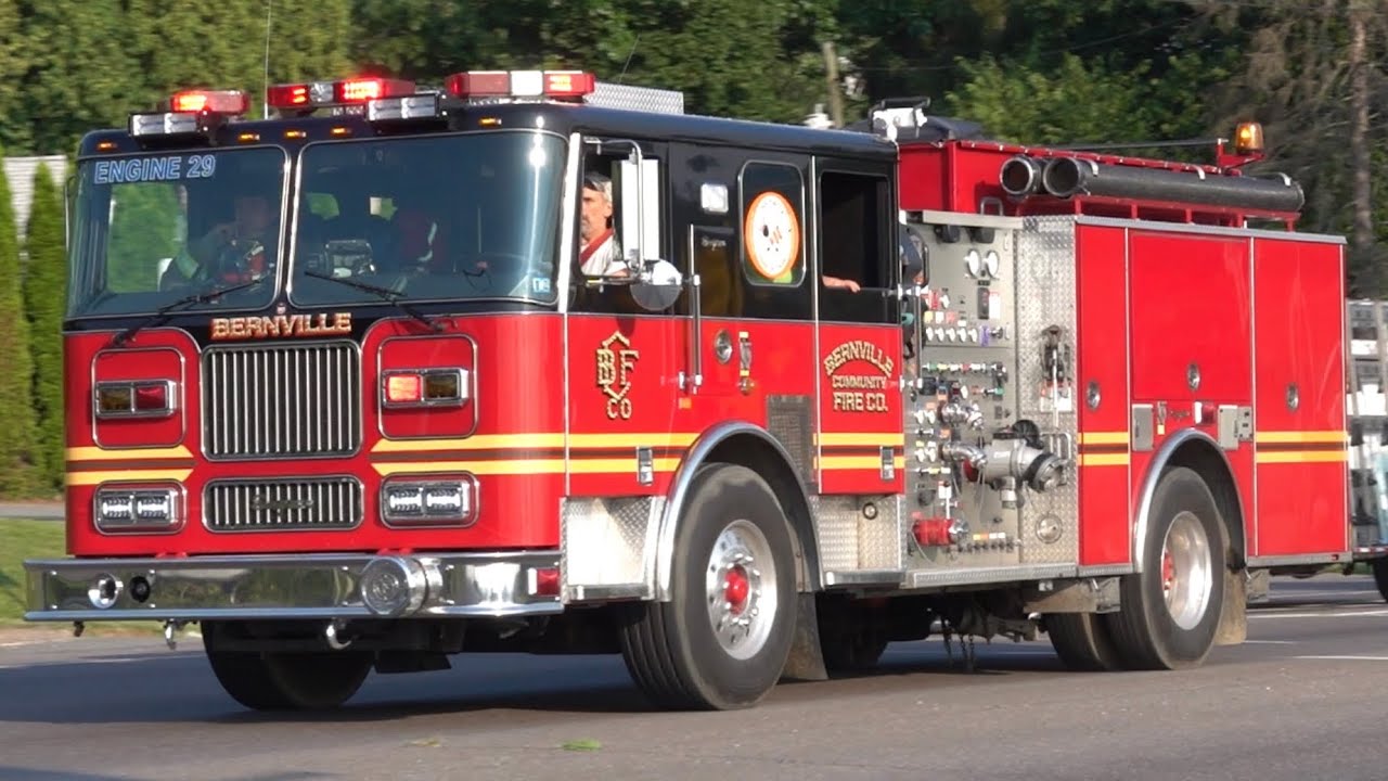 Bernville Community Fire Company Engine 29 Responding YouTube
