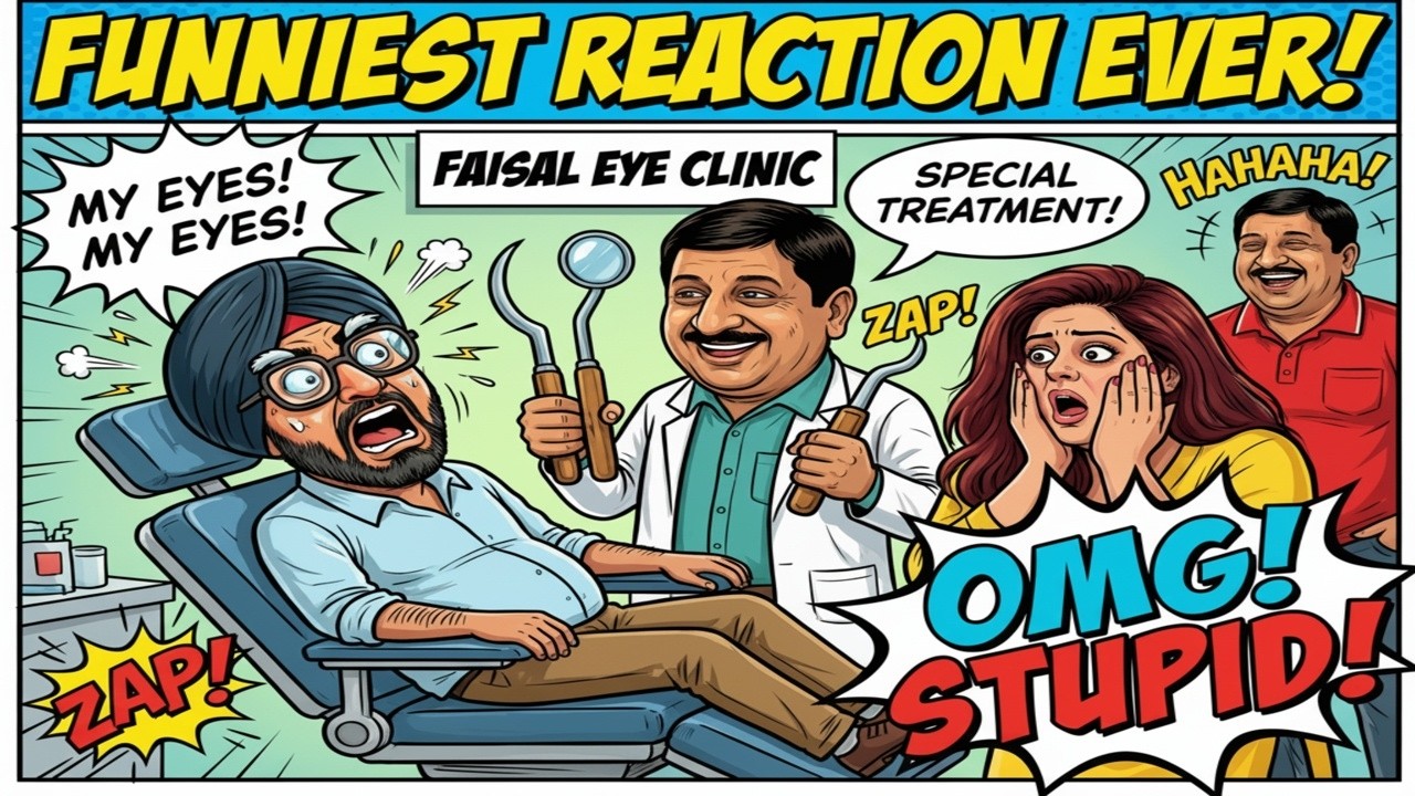 Preet Bani React on~ Dr. Faisal Ramay Eye Clinic 👁️🩺 Akhaan Di Aisi Taisi Karrn Wala Be-Khauf Doctor