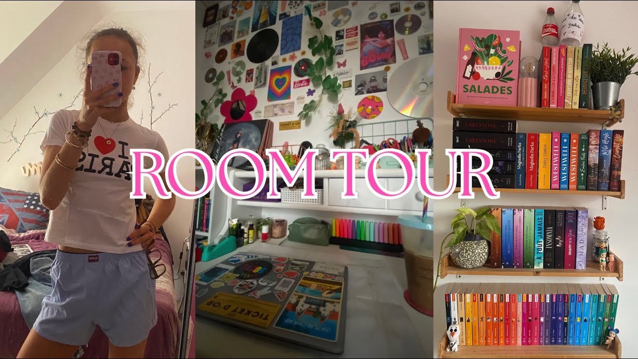 Room tour de ma chambre coloré