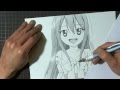 フェアリーテイル　150分でウェンディ・マーベル描いてみた動画完成