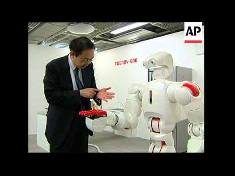 Waseda University reveals its updated humanoid robot - YouTube