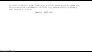 Linda flippar - verbos reflexivos