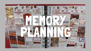 Memory Plan with Me // Ft. Planner Pixie Co