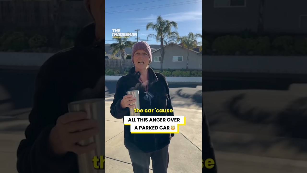 Neighbor did this over a parking issue. 😳