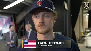 🎥 Jack Eichel Postgame 2/15: Clinching 4Nations Face-Off Final Vibes!
