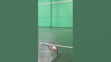 Broken Badminton Racket And The End... Yonex Arcsaber7 Play   #badminton  #shorts