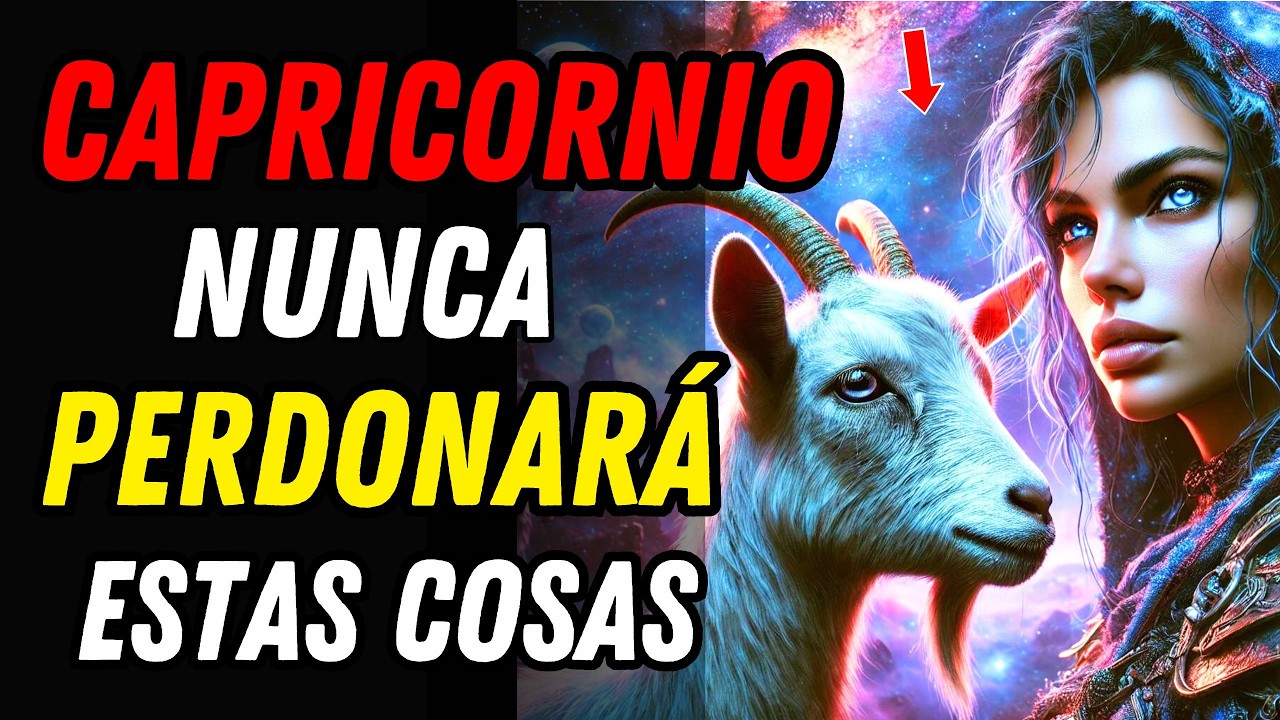 ¿QUÉ ES LO QUE NO PERDONA CAPRICORNIO? ♑ 12 Cosas que le Decepcionan ...