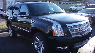 *SOLD* 2014 Cadillac Escalade Platinum Walkaround, Start up, Tour and Overview