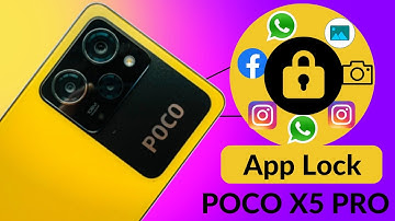 How to Set App Lock in Poco X5 Pro | Poco X5 Pro me Applock Kaise Karen | Poco X5 Pro App Lock