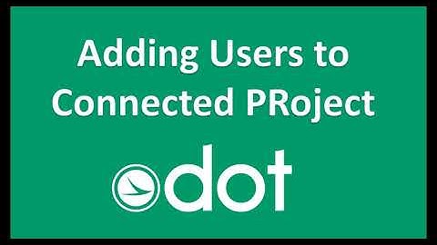 ProjectWise Web: Adding Users To ConnectedProject