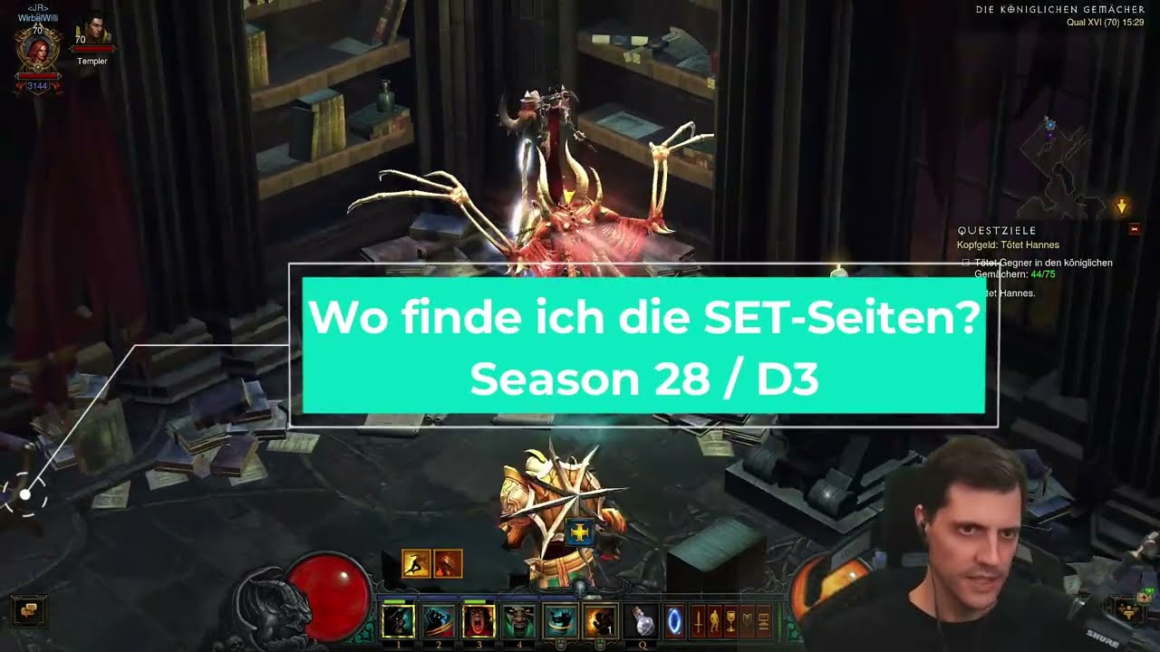 D3 Season 28: 4 Seiten aus dem Folianten der Setportale