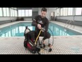 Scuba diving how to assemble equipment