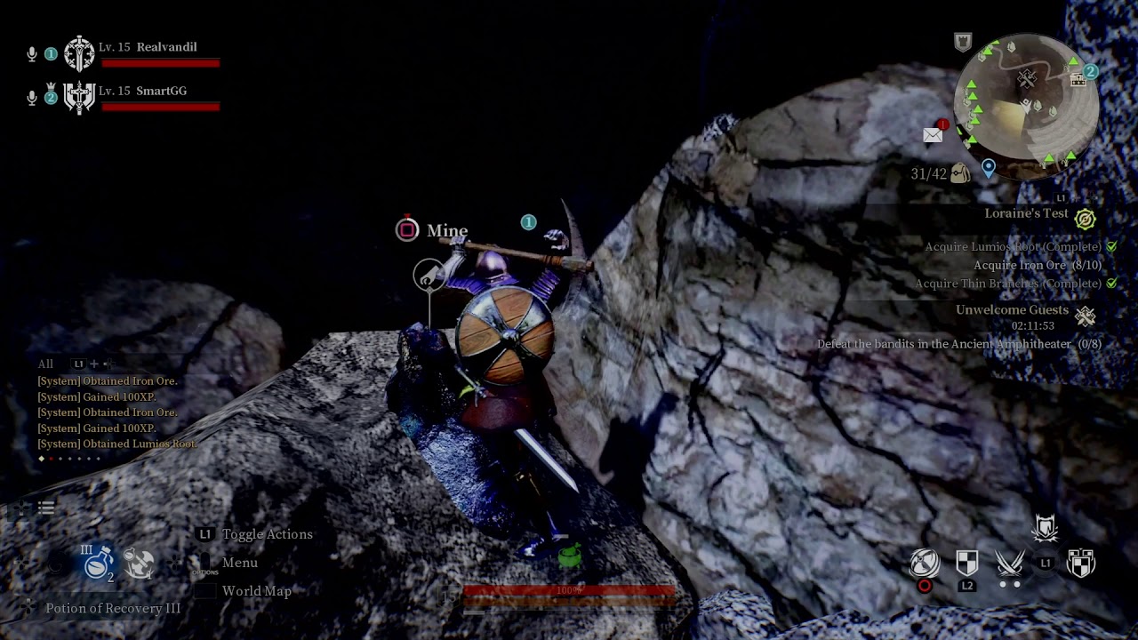 Bless Unleashed farming ore