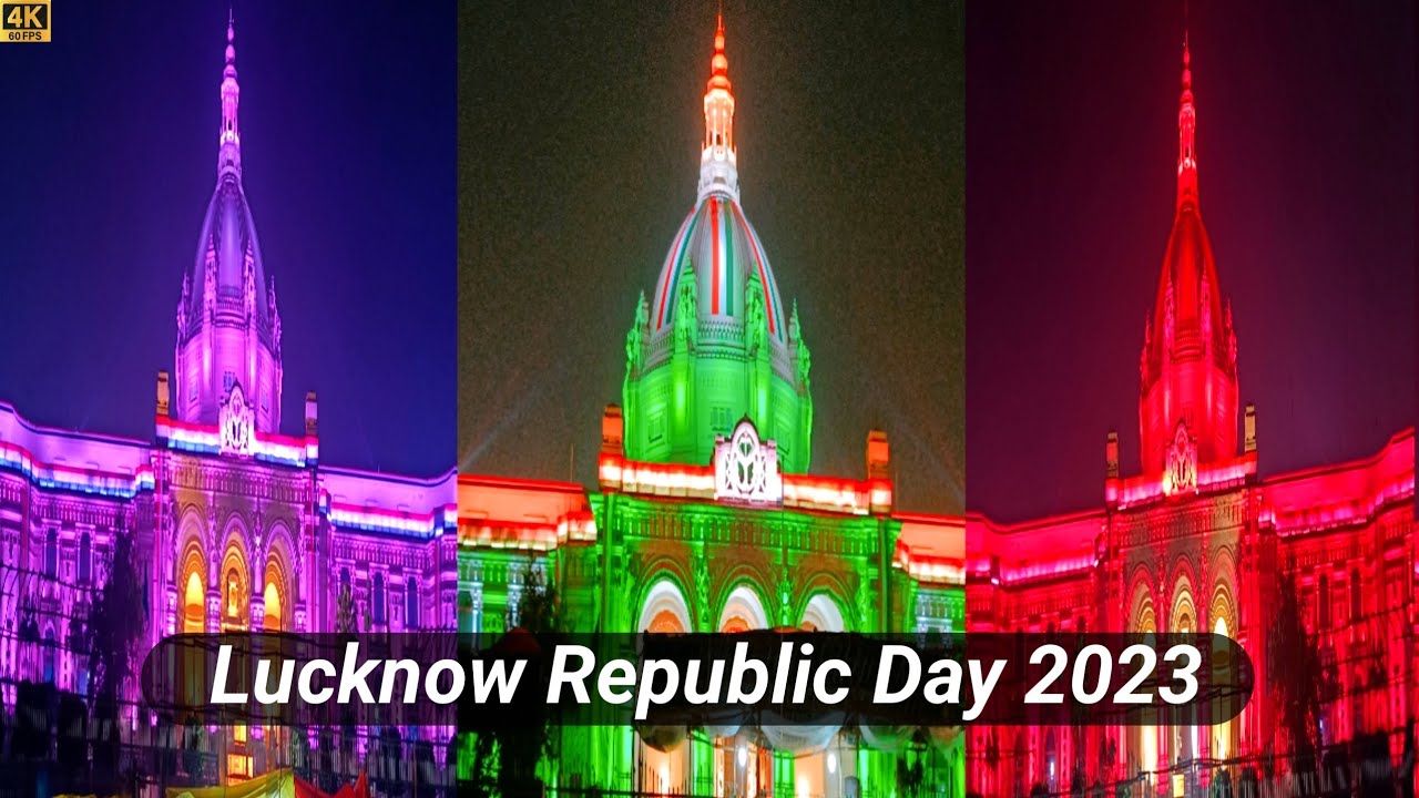 Lucknow Republic Day 2023 | How India Celebrated Republic Day | Republic Day 4k Status |City Impulse