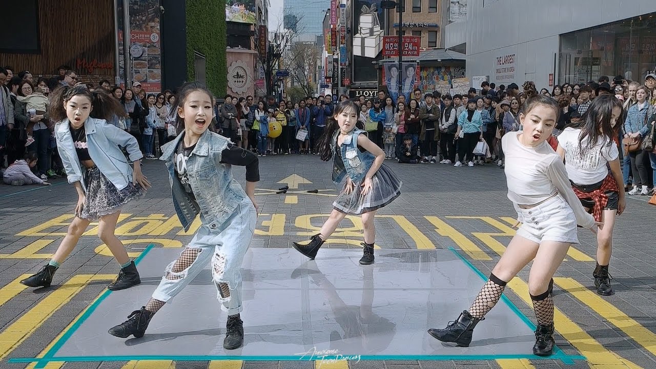 초중등댄스팀 비바체 & 아이틴 Kidz Dance Team VIVACE & i-TEEN | CLC 도깨비 Hobgoblin 댄스커버 @명동 | Filmed by lEtudel