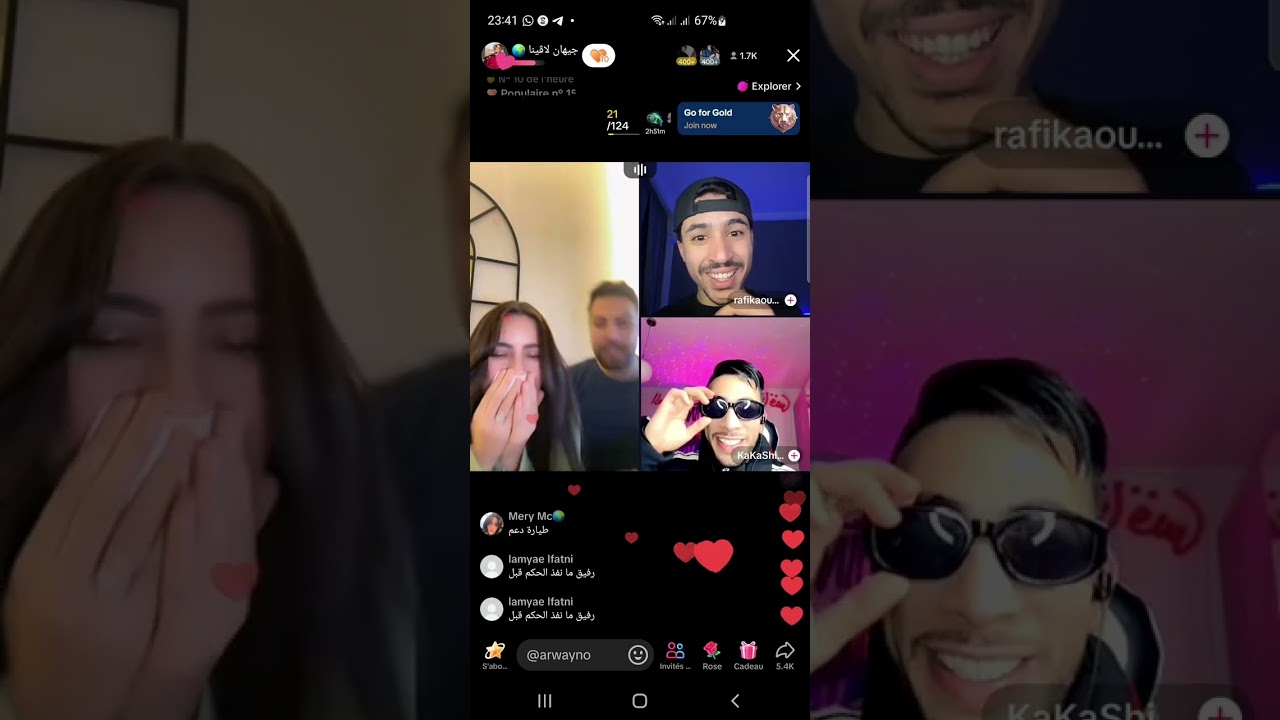 لايف جيهان لاڤينا و داني حيدر  الجزء الثاني.. أجواء حب و  مين لي طبخهم و احسن اللبنانيين او المغاربا