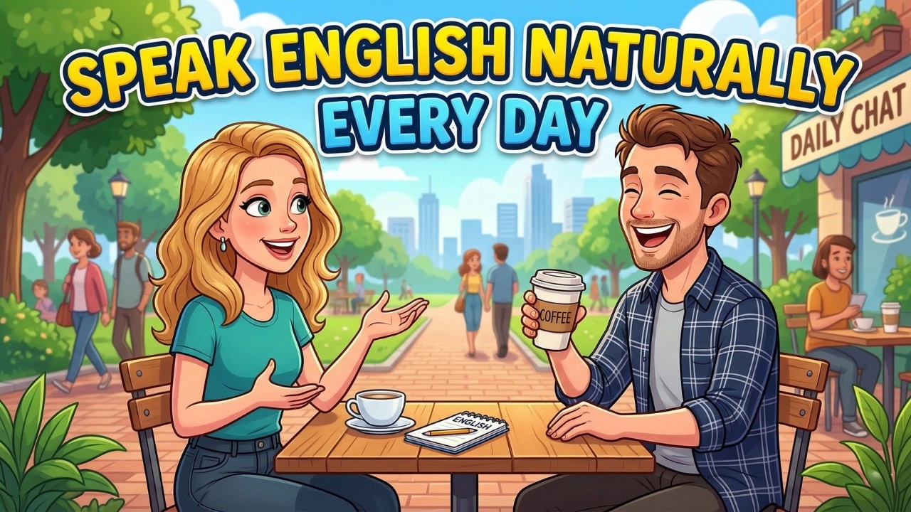 Daily English Conversation Practice | Speak English Naturally Every Day | English Listening Practice
