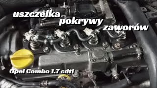Valve cover gasket - Opel Combo 1.7cdti