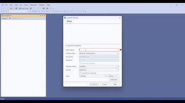 SQL Server   Initial server connection in SSMS 21