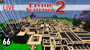 Divine Journey 2: Ep66 - Unlocking RFTools?! LIVE