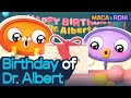 Macaroni dr alberts birt.ay  macaandroni channel  cute  comic animation