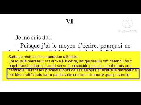 1bac le dernier jour d' un condamné chapitre 6 lecture قراءة الفصل السادس + les figures de style